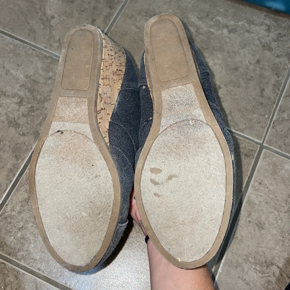 Gray Cork Wedge Bootie - Picture 3 of 3